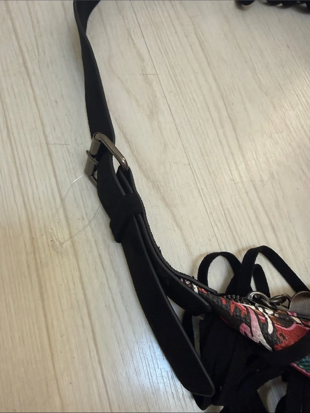 NWT Ed Hardy Skull & Rose Fringe Hobo